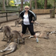 Illustration for article titled Australian Rebel Wilson Hangs Out With Australian Kangaroos in Australia
